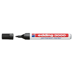 Alkoholos marker 1,5-3mm, kerek Edding 3000 fekete Író- irodaszer, papíráru Edding