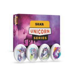 Radír, unikornis, 36 db/display, Silka Író- irodaszer, papíráru Silka