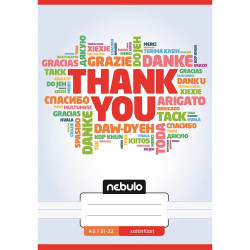 Füzet, A5, szótár, 31-32, Mix minták, 16 db/csomag Nebulo Író- irodaszer, papíráru Nebulo