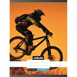 Füzet, A4, vonalas, 81-32, Xtreme minták, 12 db/csomag Nebulo Író- irodaszer, papíráru Nebulo