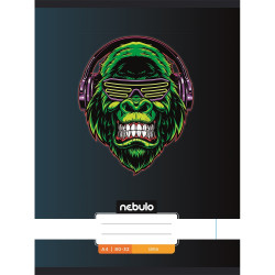 Füzet, A4, sima, 80-32, Xtreme minták, 12 db/csomag Nebulo