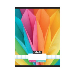 Füzet, A4, kockás, 87-32, L-Design minták, 12 db/csomag Nebulo