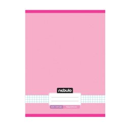 Füzet, A4, kockás, 87-32, Monochrome és Gradient minták I., 12 db/csomag Nebulo