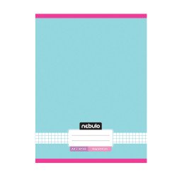 Füzet, A4, sima, 80-32, Monochrome és Gradient minták I., 12 db/csomag Nebulo