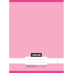 Füzet, A4, sima, 80-32, Monochrome és Gradient minták I., 12 db/csomag Nebulo