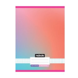 Füzet, A4, sima, 80-32, Monochrome és Gradient minták I., 12 db/csomag Nebulo