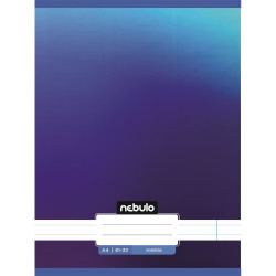 Füzet, A4, vonalas, 81-32, Monochrome és Gradient minták II., 12 db/csomag Nebulo Író- irodaszer, papíráru Nebulo