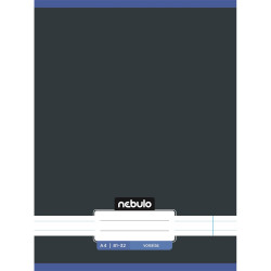 Füzet, A4, vonalas, 81-32, Monochrome és Gradient minták II., 12 db/csomag Nebulo
