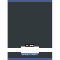 Füzet, A4, vonalas, 81-32, Monochrome és Gradient minták II., 12 db/csomag Nebulo