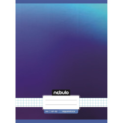 Füzet, A4, kockás, 87-32, Monochrome és Gradient minták II., 12 db/csomag Nebulo Író- irodaszer, papíráru Nebulo