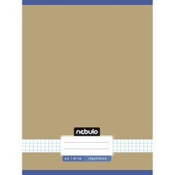 Füzet, A4, kockás, 87-32, Monochrome és Gradient minták II., 12 db/csomag Nebulo