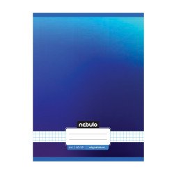 Füzet, A4, kockás, 87-32, Monochrome és Gradient minták II., 12 db/csomag Nebulo