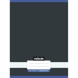 Füzet, A4, kockás, 87-32, Monochrome és Gradient minták II., 12 db/csomag Nebulo
