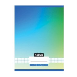 Füzet, A4, sima, 80-32, Monochrome és Gradient minták II., 12 db/csomag Nebulo