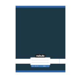 Füzet, A4, sima, 80-32, Monochrome és Gradient minták II., 12 db/csomag Nebulo