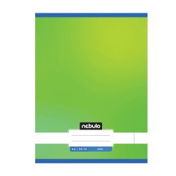 Füzet, A4, sima, 80-32, Monochrome és Gradient minták II., 12 db/csomag Nebulo