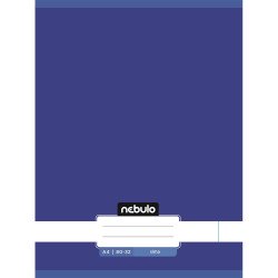 Füzet, A4, sima, 80-32, Monochrome és Gradient minták II., 12 db/csomag Nebulo