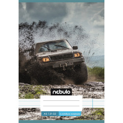 Füzet, A5, 4. osztályos vonalas, 21-32, Vagány minták, I., 16 db/csomag Nebulo