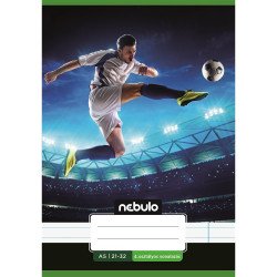 Füzet, A5, 4. osztályos vonalas, 21-32, Vagány minták, II., 16 db/csomag Nebulo