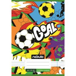 Füzet, A5, 4. osztályos vonalas, 21-32, Vagány minták, II., 16 db/csomag Nebulo