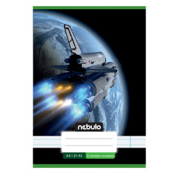 Füzet, A5, 4. osztályos vonalas, 21-32, Vagány minták, II., 16 db/csomag Nebulo