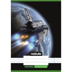 Füzet, A5, 4. osztályos vonalas, 21-32, Vagány minták, II., 16 db/csomag Nebulo