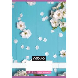 Füzet, A5, 4. osztályos vonalas, 21-32, Cuki minták, I., 16 db/csomag Nebulo Író- irodaszer, papíráru Nebulo