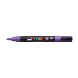 Dekormarker 0,9-1,3mm, Uni Posca PC-3M lila Dekormarker Uni