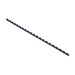 Spirál műanyag 6mm, Bluering® fekete Irodatechnika, kellékei Bluering