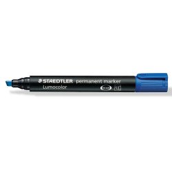 Alkoholos marker 2-5mm, vágott hegyű, Lumocolor 350 Staedtler kék Író- irodaszer, papíráru Staedtler