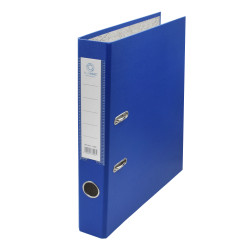 Iratrendező A4, 5cm, két oldalt PP borítás,lapraszerelt, Bluering® Premium kék Iratrendező Bluering