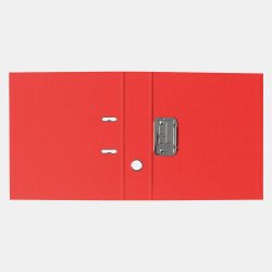 Iratrendező A4, 7,5cm, két oldalt PP borítás,lapraszerelt, Bluering® Premium piros