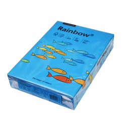 Másolópapír, színes, A4, 80g. Rainbow® 500ív/csomag, 88 intenzív kék Író- irodaszer, papíráru Rainbow