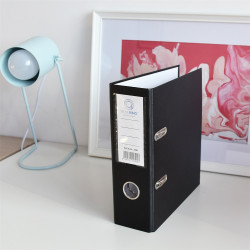 Iratrendező A5, 7,5cm,lapraszerelt, Bluering® fekete