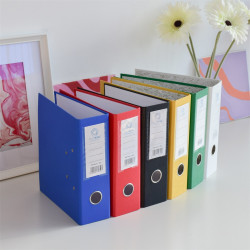 Iratrendező A5, 7,5cm,lapraszerelt, Bluering® piros