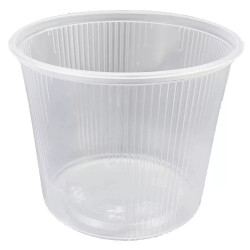 Elviteles doboz alj, kerek, Hagner/Imbisz 400 ml 50 db/csomag, natúr
