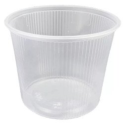 Elviteles doboz alj, kerek, Hagner/Imbisz 400 ml 50 db/csomag, natúr