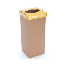 Szemeteskuka 53 literes műanyag szelektív Office Író- irodaszer, papíráru Egyéb