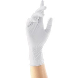 Gumikesztyű latex púdermentes S 100 db/doboz GMT Super Gloves fehér Gumikesztyű GMT