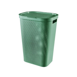 Szennyestartó tetővel 60 literes Infinity Curver_245809 zöld Háztartási eszközök Curver
