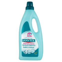 Fertőtlenítő hatású tisztítószer 1 liter Sanytol eukaliptusz Fertőtlenítő tisztítószer és adalék Sanytol