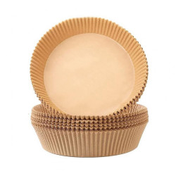 Sütőpapír Air Fryer forrólevegős sütőbe kerek D 16 cm 50 db/csomag