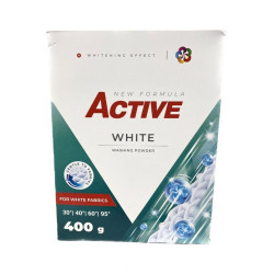Mosópor 400 g (6 mosás) zsákos fehér ruhákhoz Active White Iroda üzemeltetés, munkavédelem Egyéb