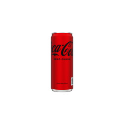 Üdítőital 0,33l Coca Cola Zero DRS Iroda üzemeltetés, munkavédelem Coca Cola