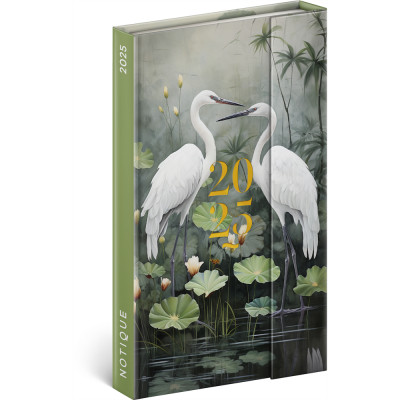 Határidőnapló mágnessel záródó, heti, fehér lapokkal Japan 130x210 mm, Presco Határidőnapló mágnessel záródó, heti, fehér lapokkal Japan 130x210 mm, Presco