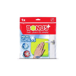 Törlőkendő mikroszálas Micro Glass 1 db/csomag Bonus_B477 Iroda üzemeltetés, munkavédelem Bonus