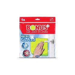 Törlőkendő mikroszálas Micro Glass 1 db/csomag Bonus_B477 Iroda üzemeltetés, munkavédelem Bonus