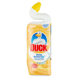 WC tisztító fertőtlenítő gél 750 ml Duck Deep Action Citrus Iroda üzemeltetés, munkavédelem Duck