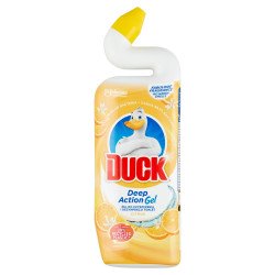 WC tisztító fertőtlenítő gél 750 ml Duck Deep Action Citrus Iroda üzemeltetés, munkavédelem Duck