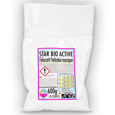 Mosópor 600 g (6 mosás) színes és fehér ruhákhoz Dalma Star Bio Active Mosópor 600 g (6 mosás) színes és fehér ruhákhoz Dalma Star Bio Active